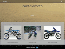 Tablet Screenshot of cantalamoto.fr